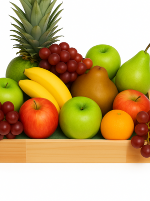 Frutas frescas empacada ideal para regalar