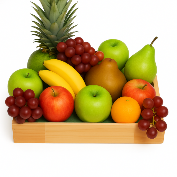 Frutas frescas empacada ideal para regalar
