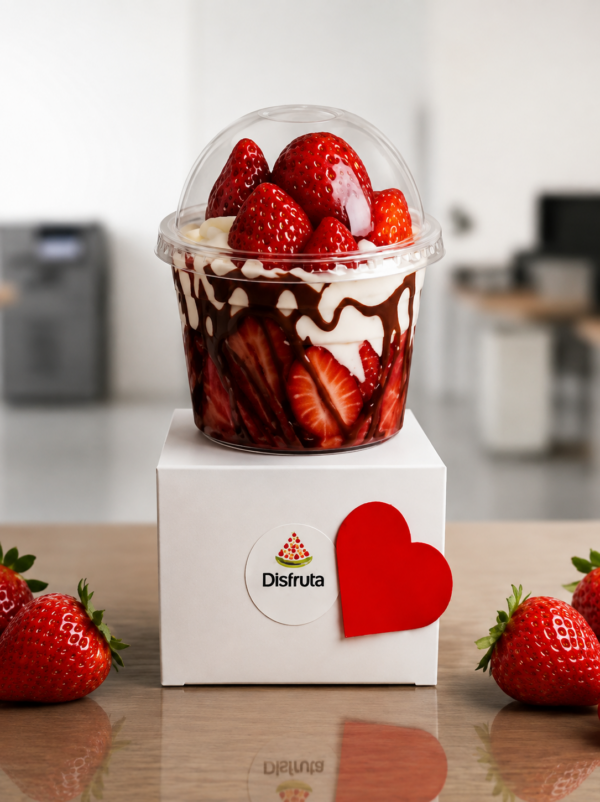 Fresas con Crema para regalar