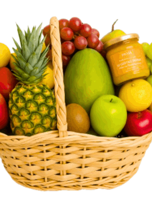 Canasta de frutas premium a domicilio