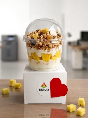 Parfait de Piña Vaso de 12oz