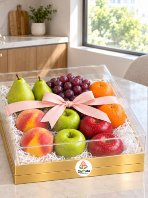 Caja de Frutas de Regalo para expresar Pronta recuperación Caja de Frutas de Regalo